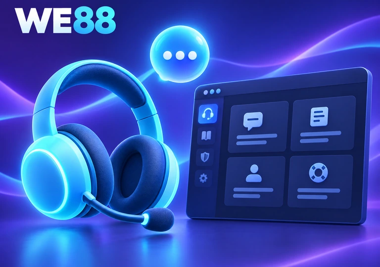 บริการลูกค้าใน WE88 พร้อมให้ความช่วยเหลือตลอด 24 ชั่วโมง